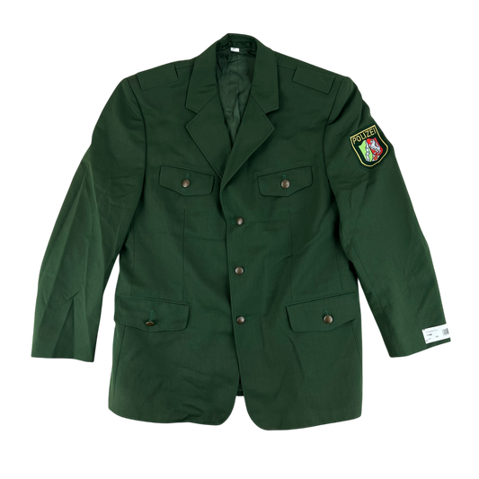 German Police Green Dress Jacket - Large