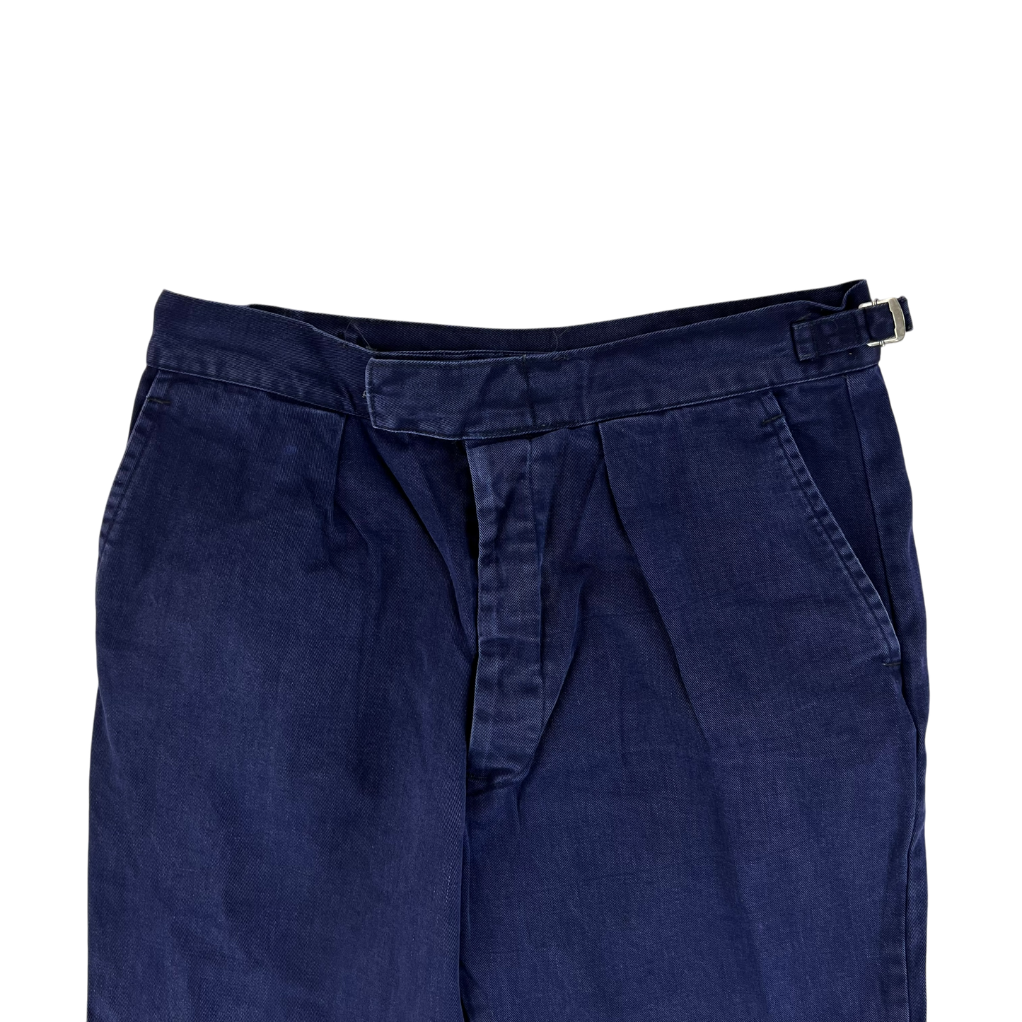 British Royal Navy Cotton Working Dress Trousers - W33 L30