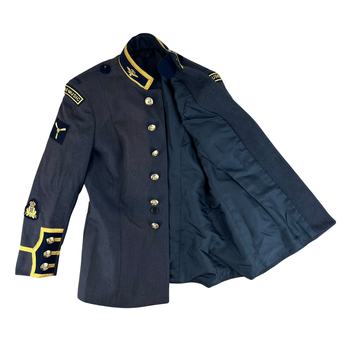 British RAF Women's No 9 Musician's Dress Jacket - Small