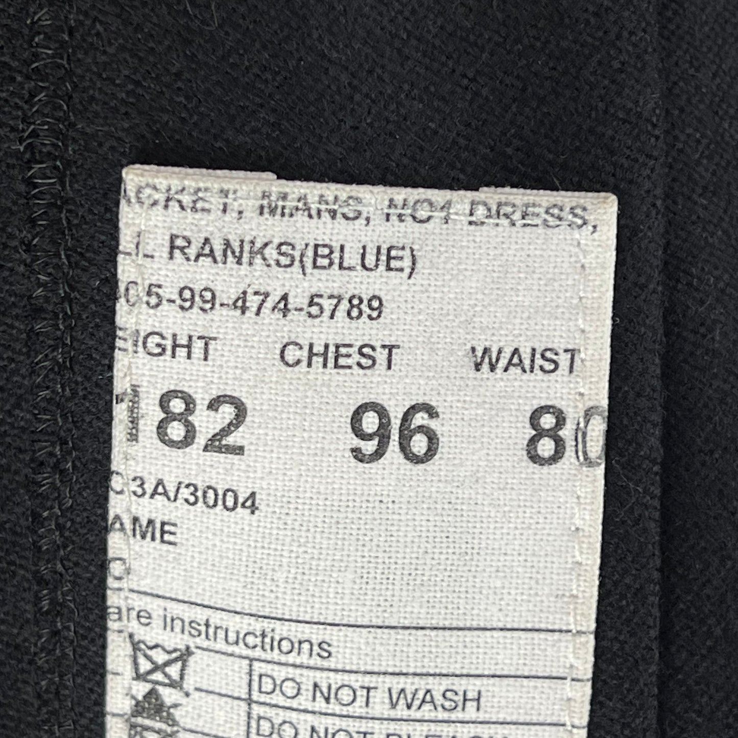 British Army No. 1 Dress Jacket - Royal Signals - Medium 182/96