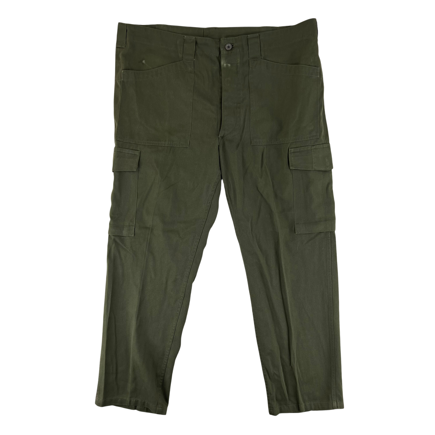 Austrian Army Olive Green Fatigue Trousers - W43 L29