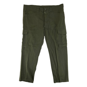 Austrian Army Olive Green Fatigue Trousers - W43 L29