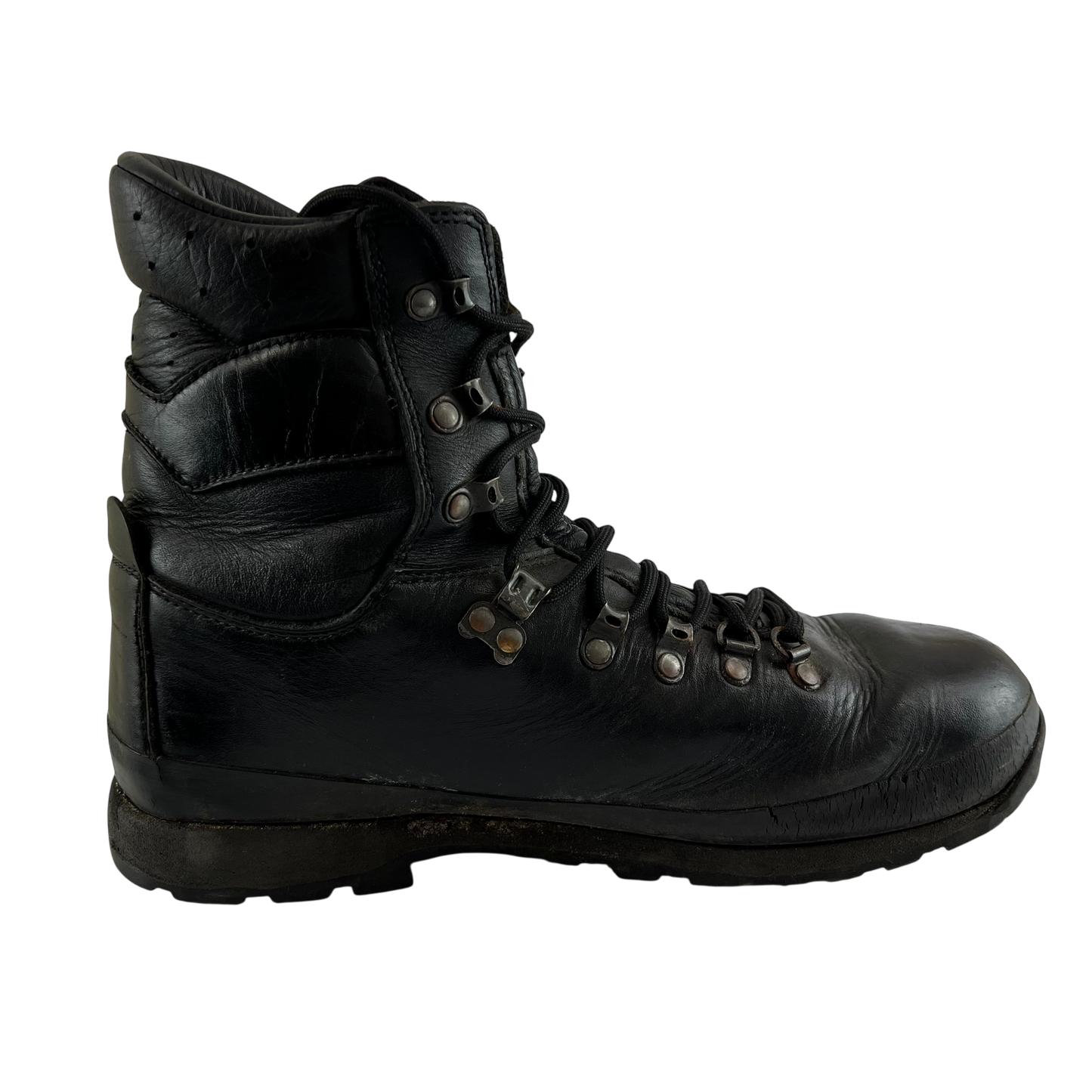 British Army Altberg Defender Black Combat Boots - Size 9M