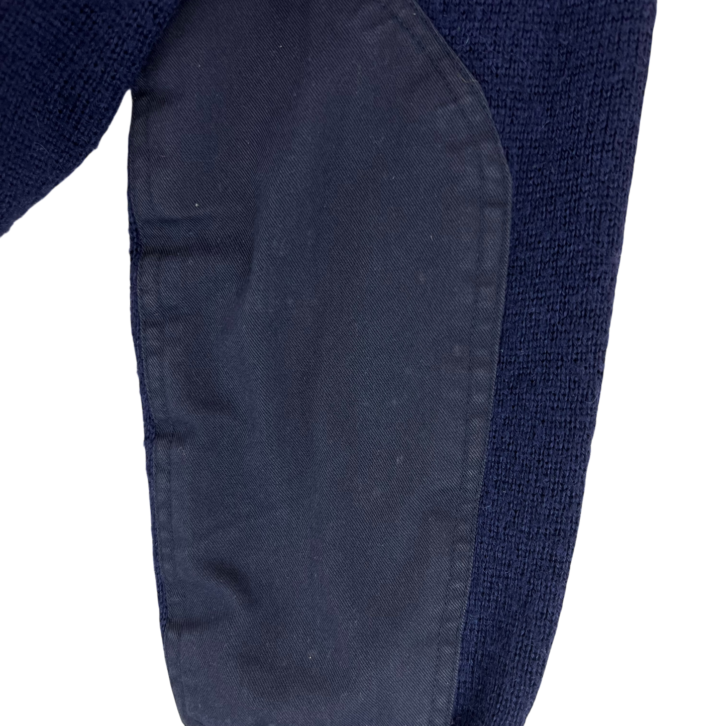 British Royal Navy Wool V Neck Pullover Jersey Jumper - Large 112cm