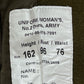 British Army Women's 1980 Pattern No. 2 Olive Green Dress Jacket - Welbeck College - Medium 162/96