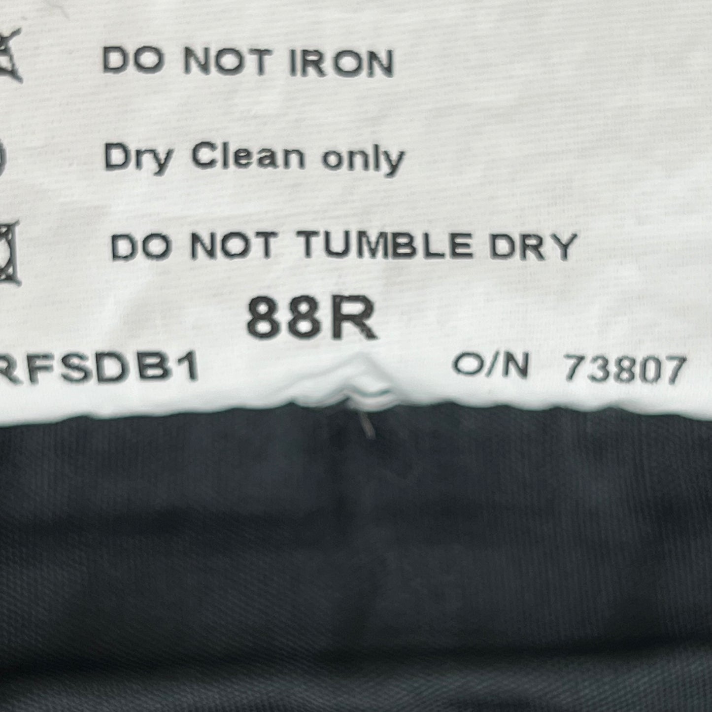 British Royal Navy Women's Officer's No. 3 & Officer's Class 1 Dress Black Skirt - W34