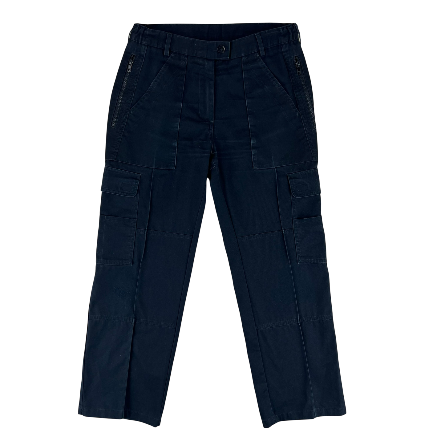 British Police Women's MoD Black Utility Trousers - W32 L28.5