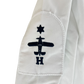 British Royal Navy Class II White Jumper Sailor's Top - Medium 170/100