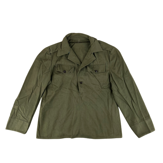 Bulgarian People's Army Olive Green Cossack Shirt - Medium