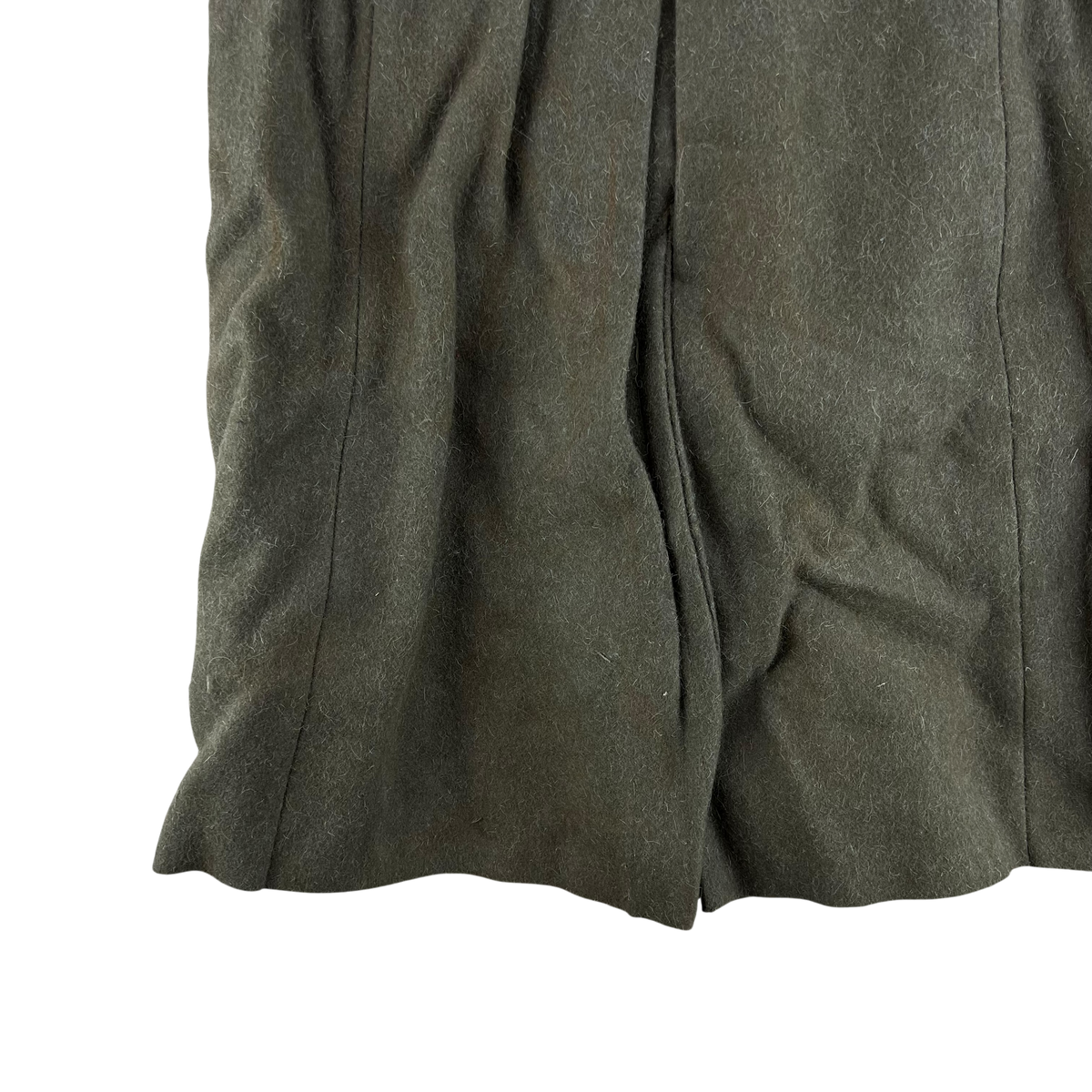 Bulgarian People's Army 70s Khaki Wool Greatcoat - Small