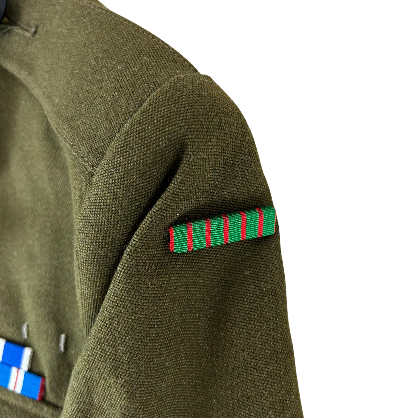 British Army 1980 Pattern No. 2 Olive Green Dress Jacket - Rifles Regiment - Large 176/108