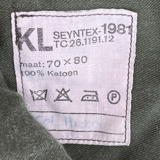 Dutch Army Olive Green Fatigue Trousers - W28 L29