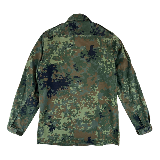 German Army Flecktarn Camouflage Long Sleeve Field Shirt - Medium GrNr12