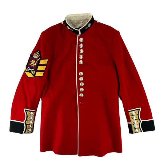 British Army CQMS & Sergeants Bandsman's Tunic Jacket - Welsh Guards - Large
