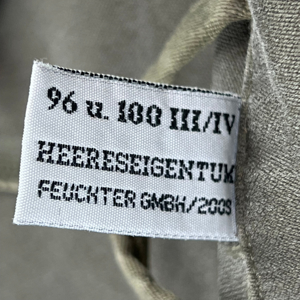 Austrian Army Olive Drab Anzug 03 Alpine Jacket - Medium 96-100 III/IV
