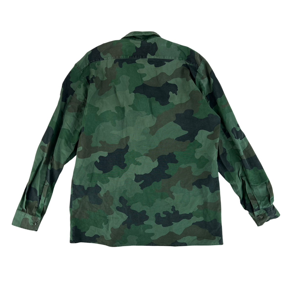 Serbian Army M93 Oak Leaf Camouflage Shirt - Large