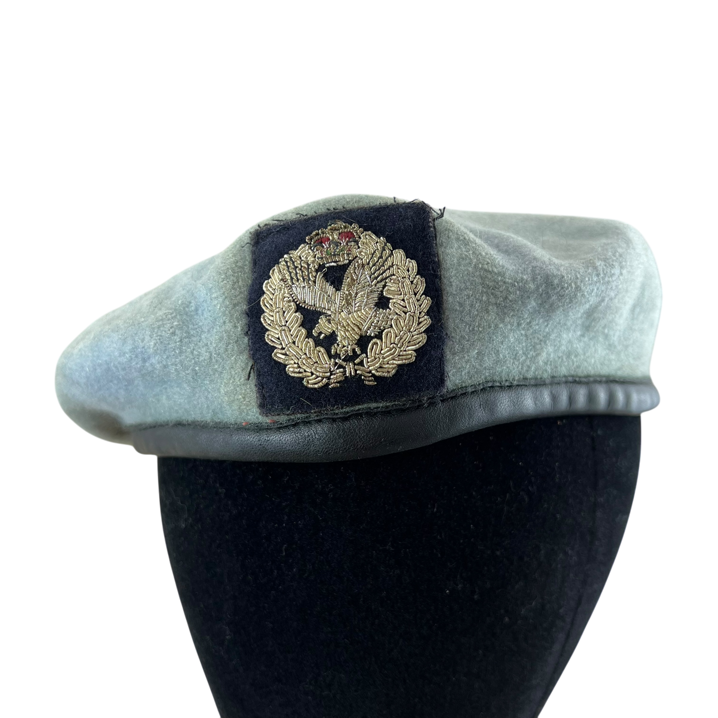 British Royal Air Force Army Air Corps AAC Beret w/ Badge - Medium 57cm