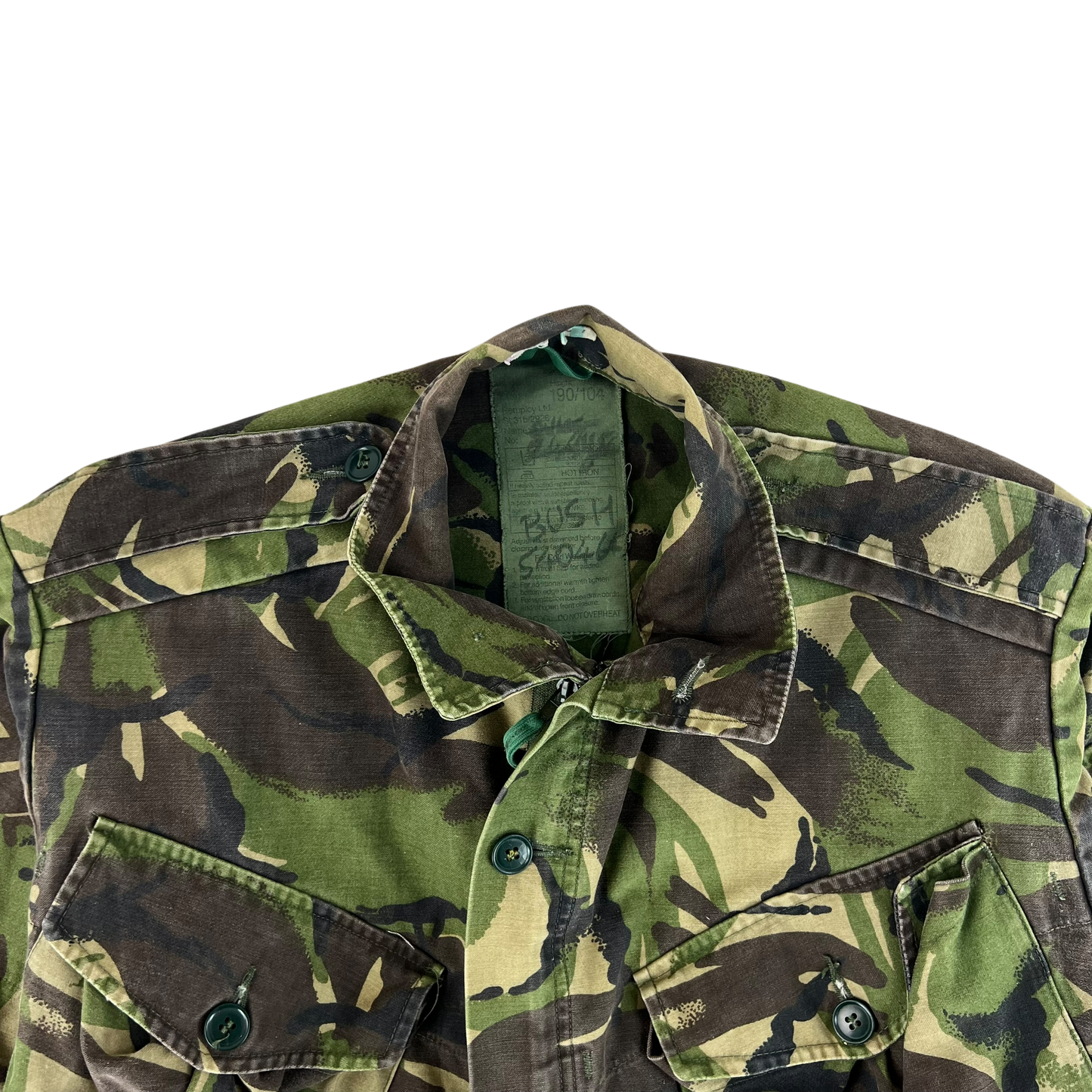 British Army 85 Pattern DPM Camouflage Combat Smock - Large 190/104