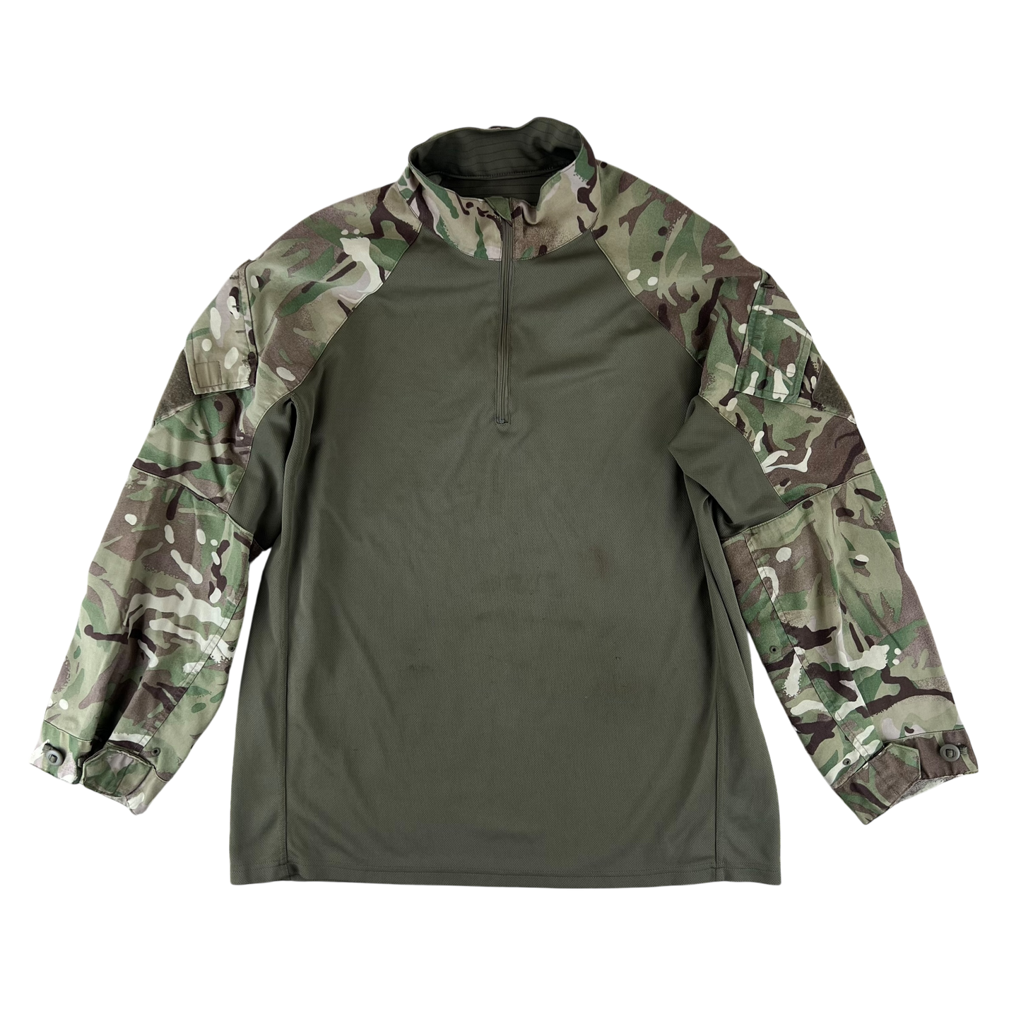 British Army MTP Camouflage Olive Green UBACS Combat Shirt - Large