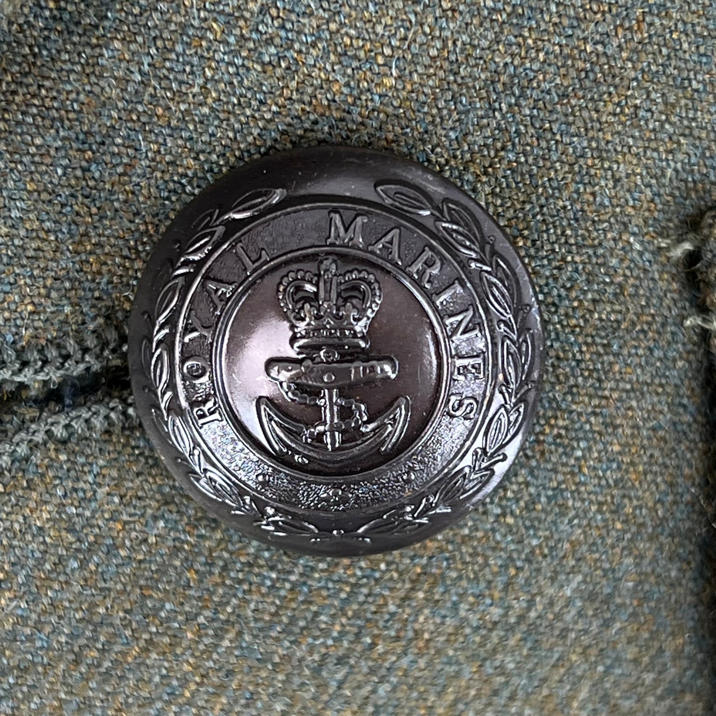 British Royal Marines Lovat No. 1B / 1C Dress Jacket w/ Belt - Medium