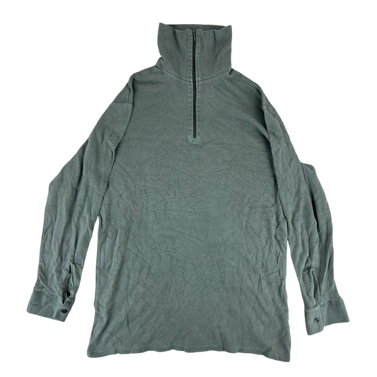 French Army Norgie Pullover 80s Sage Grey - Medium