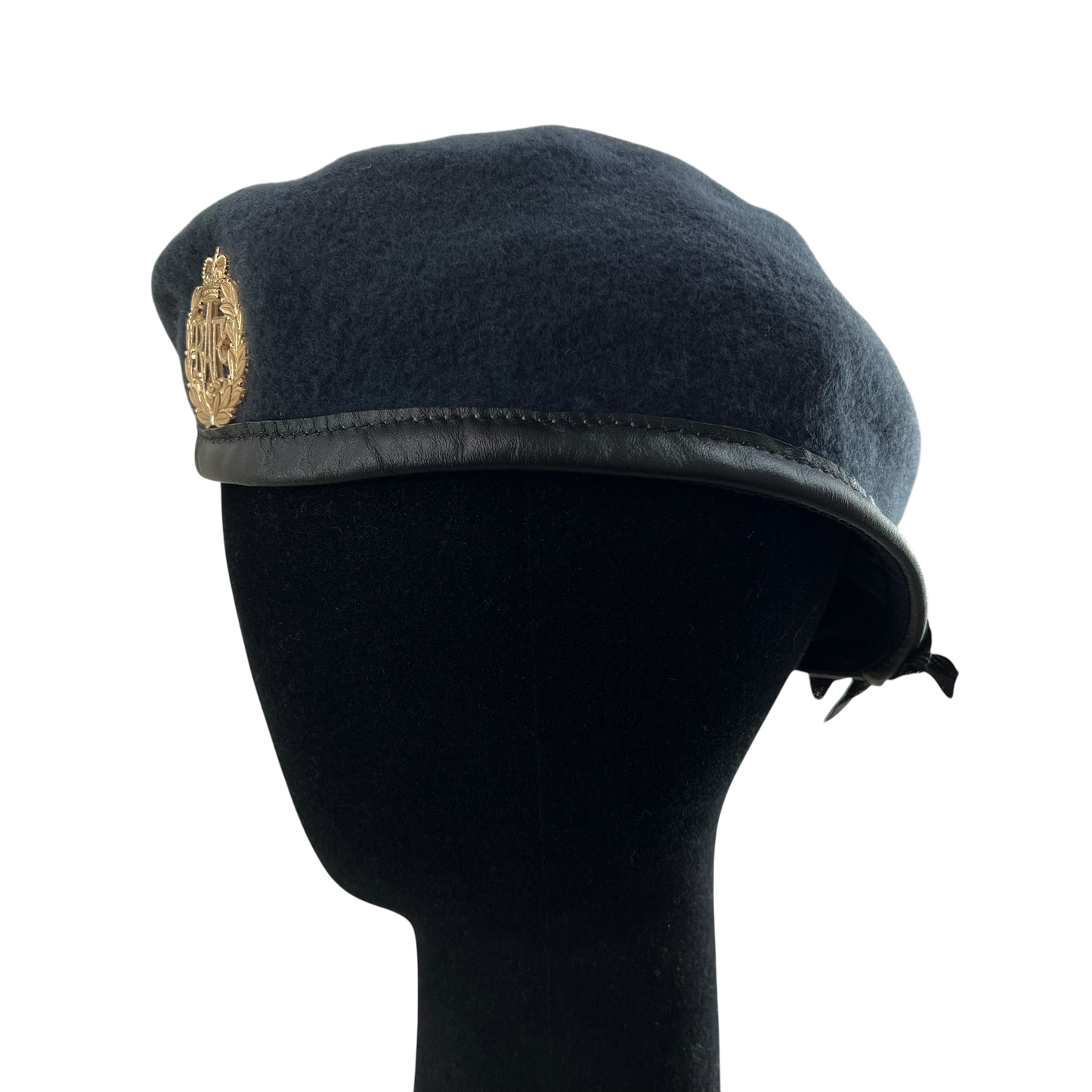 British RAF Beret w/ Badge - Large 59cm