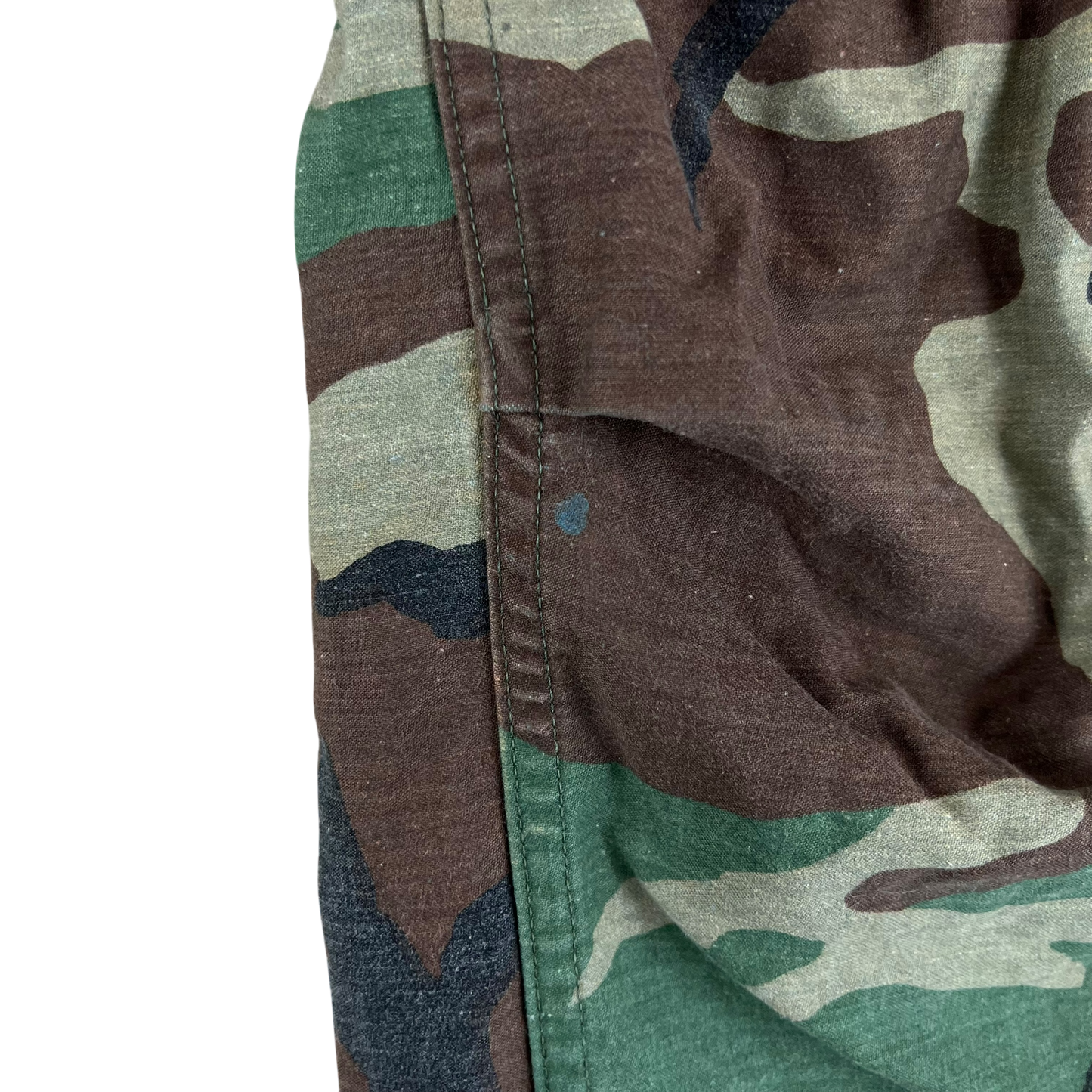 US Army Vintage M81 Woodland Camouflage Cold Weather Trousers - Large W39 L28.5