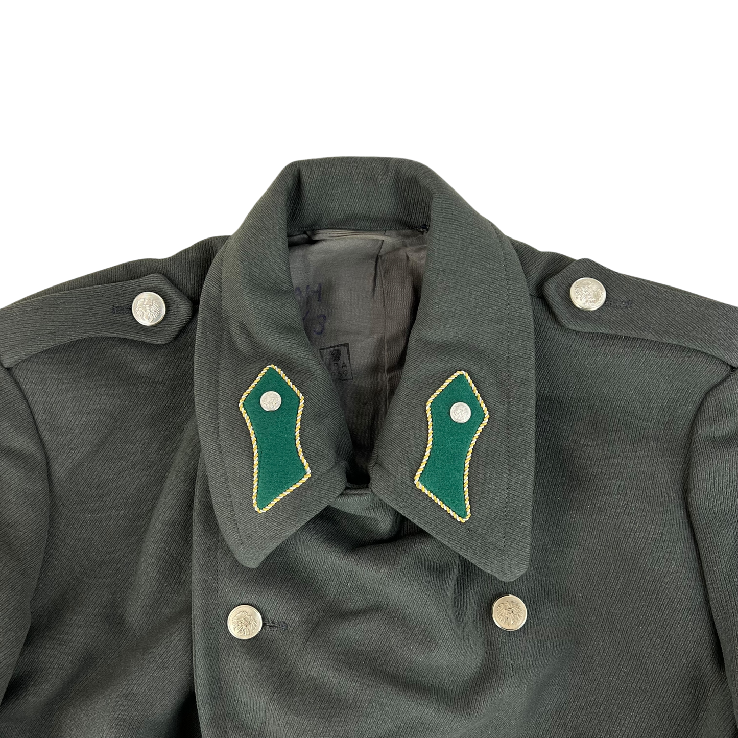 Austrian Army 60's Officer's Greatcoat Field Grey - Large