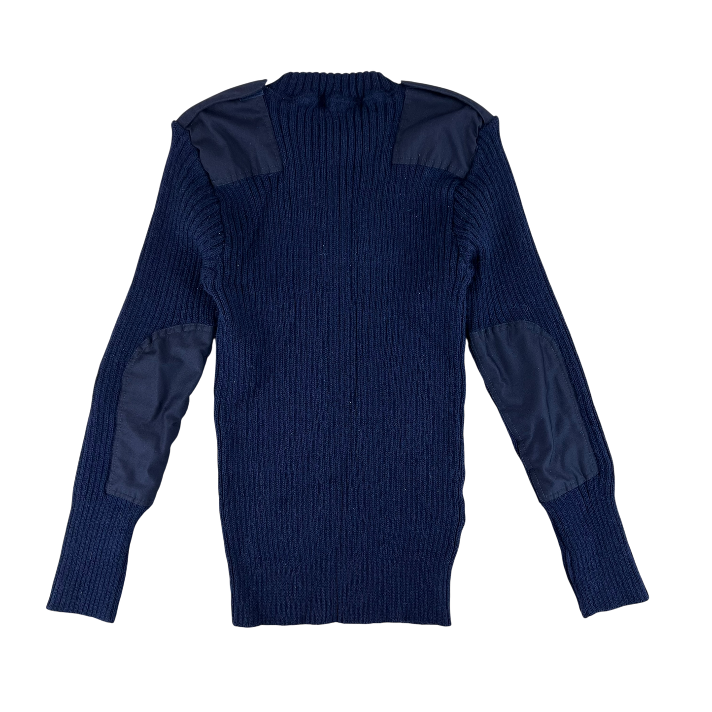 British Royal Navy Wool Crew Neck Pullover Jersey Jumper - Large