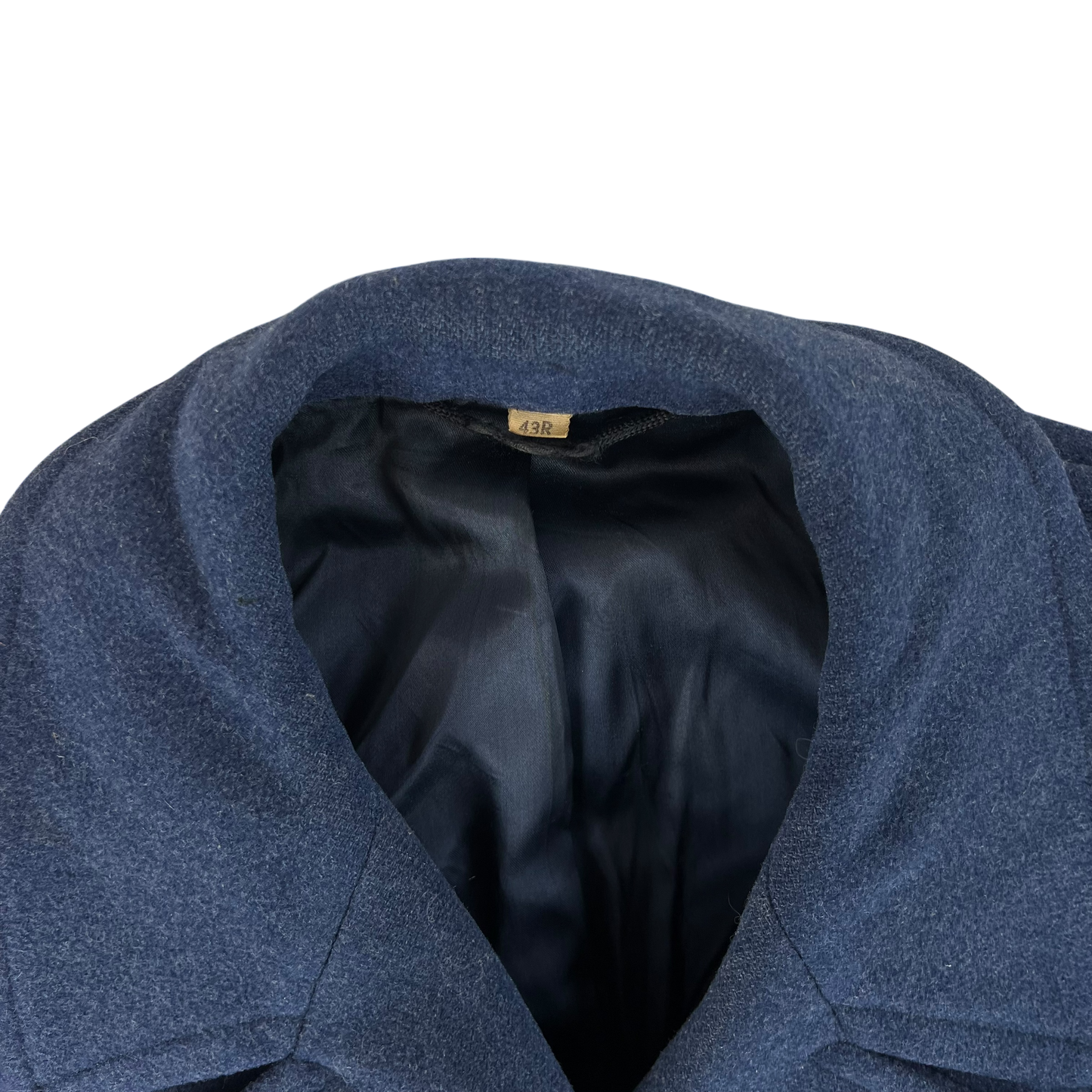 US Air Force 40s Blue Wool Greatcoat - Large 43R