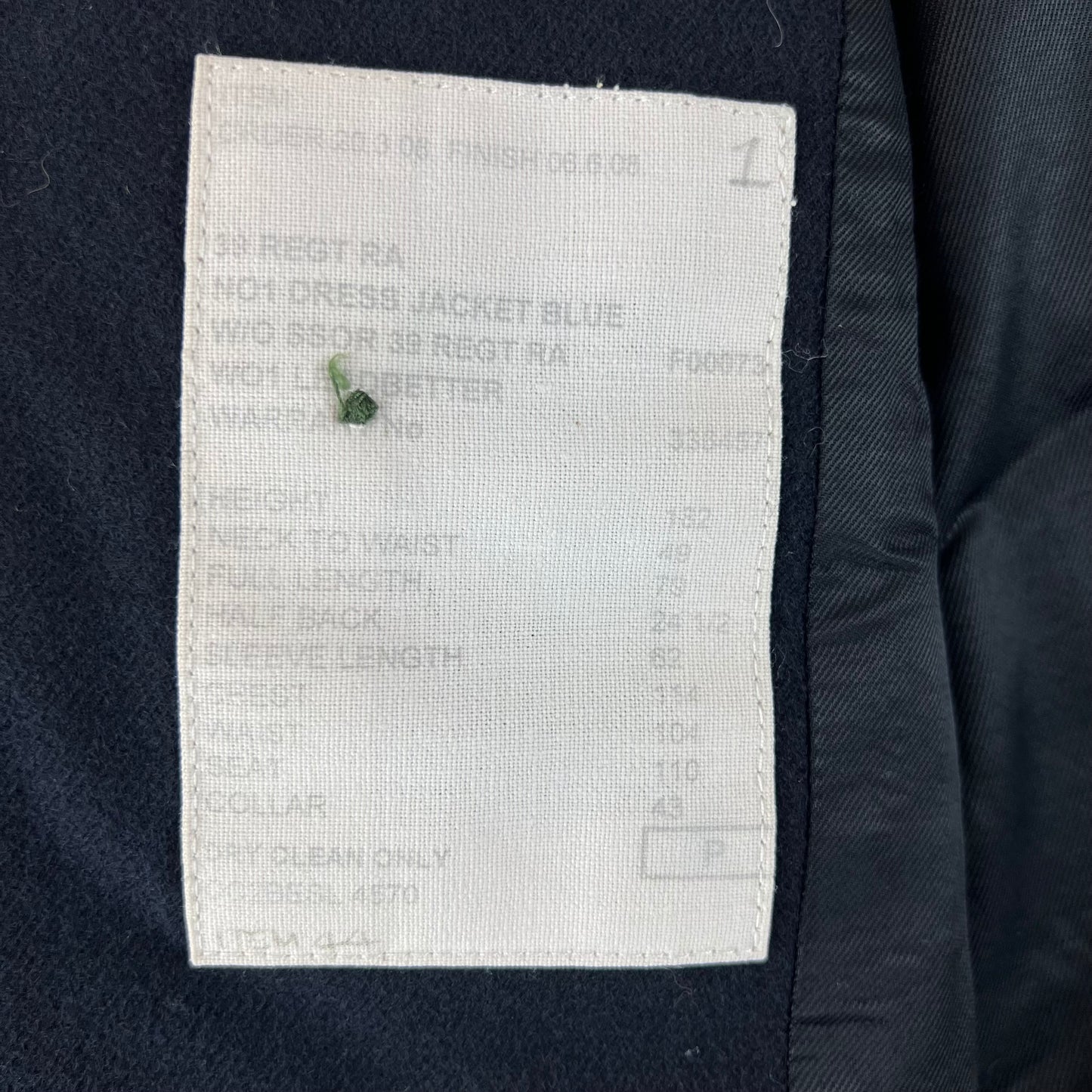 British Army No. 1 Dress Jacket - Royal Artillery Regiment - Large 182/104