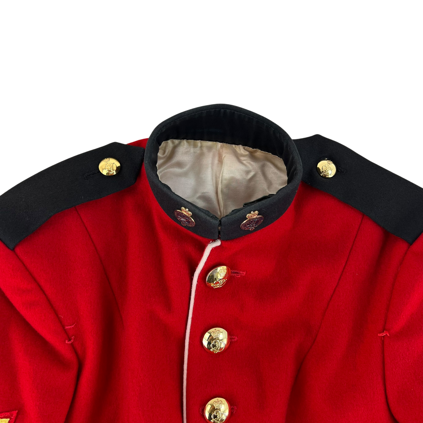 British Army Red Tunic Jacket - Queen's Division Minden Band - Small