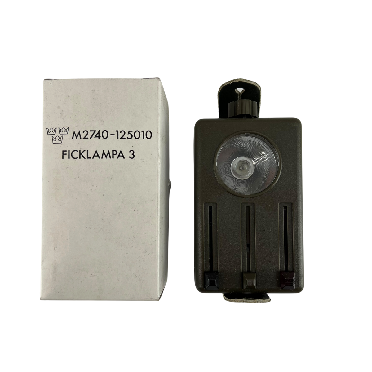 Swedish Army Ficklampa 3 Signal Torch