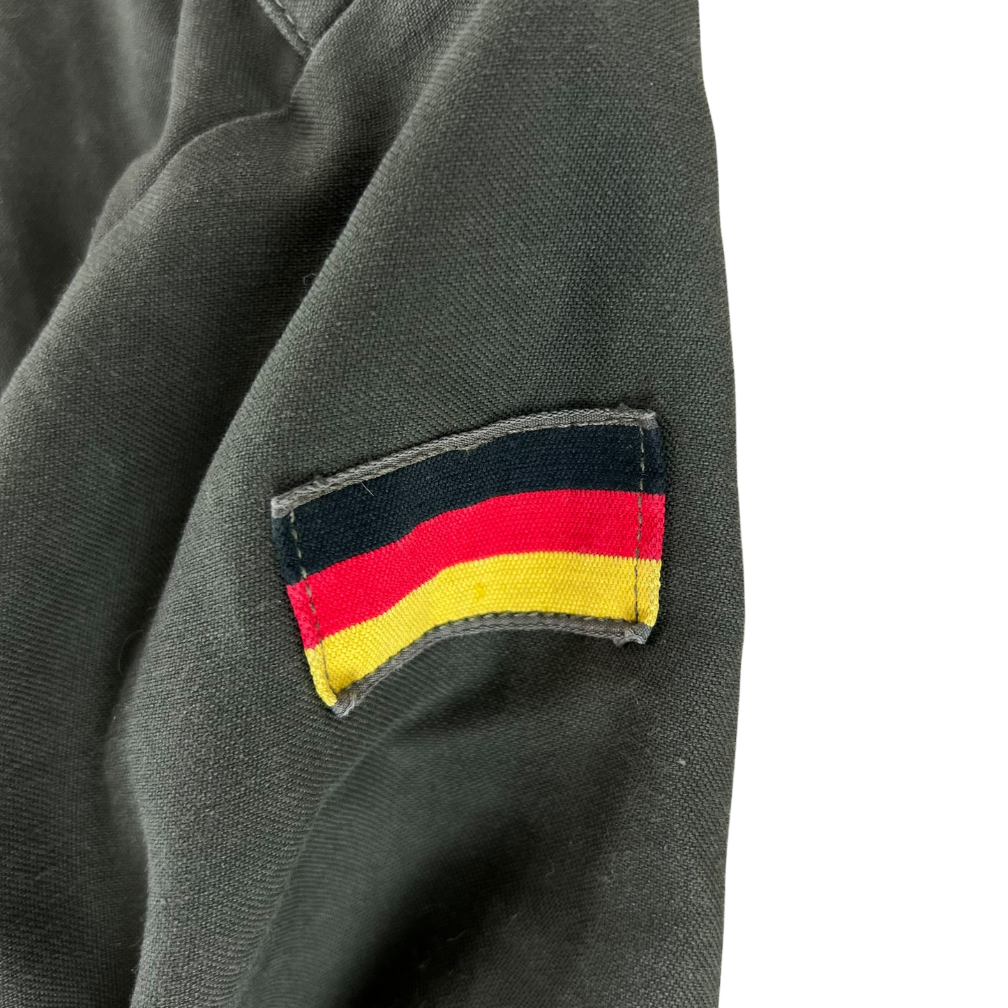 German Army Olive Green Long Sleeve Field Shirt - Medium GrNr3