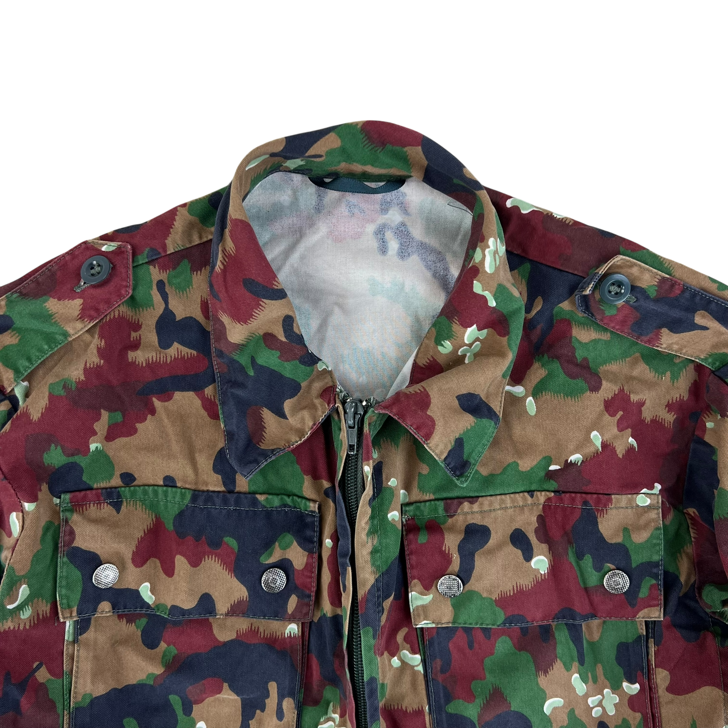 Swiss Army TAZ83 Alpenflage Camouflage Field Shirt - Medium
