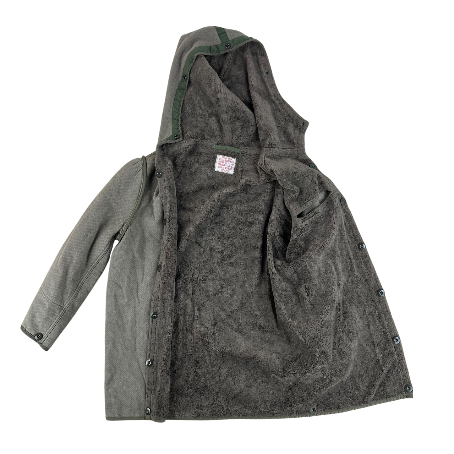 German Army Khaki Thermal Parka Liner - Medium