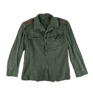 Bulgarian People's Army Olive Green Cossack Shirt - Medium