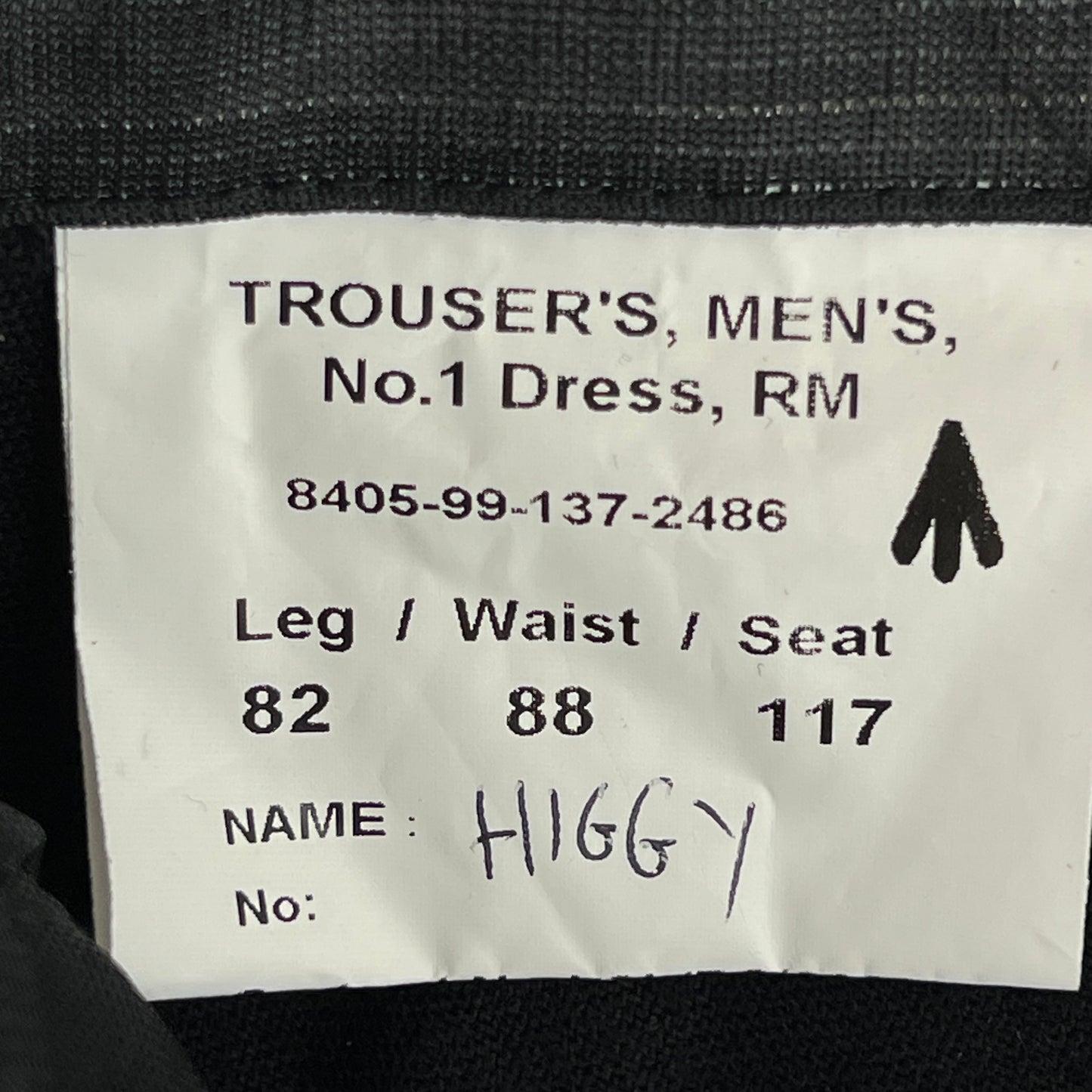 British Royal Marines No 1 Dress Trousers - W34 L31.5