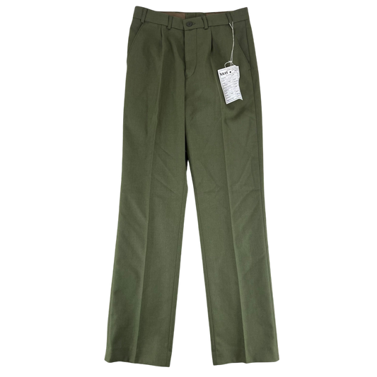 Slovak Army M97 Olive Green Dress Trousers - W27 L30.5