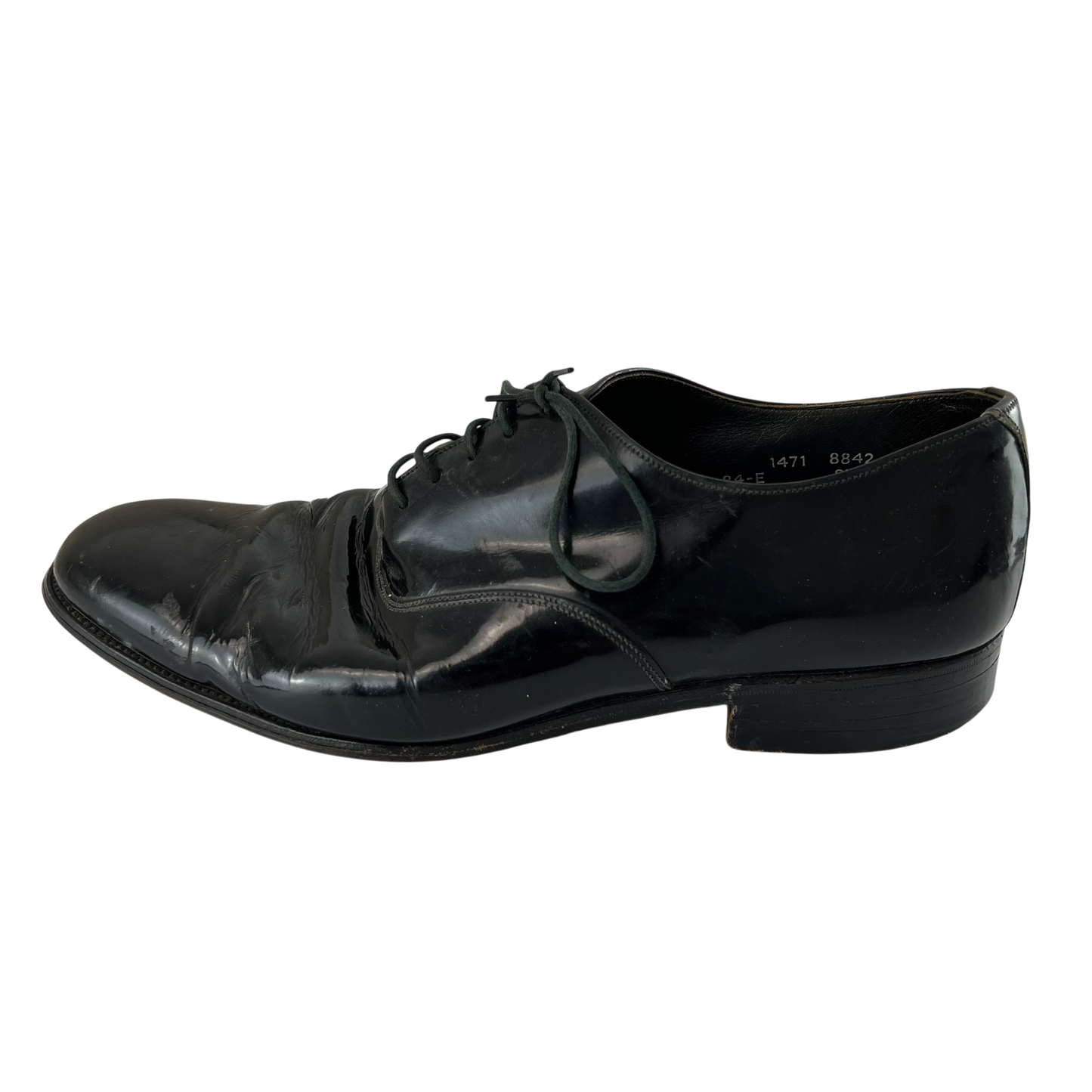British RAF 70's Black Dress Shoes - Size 10