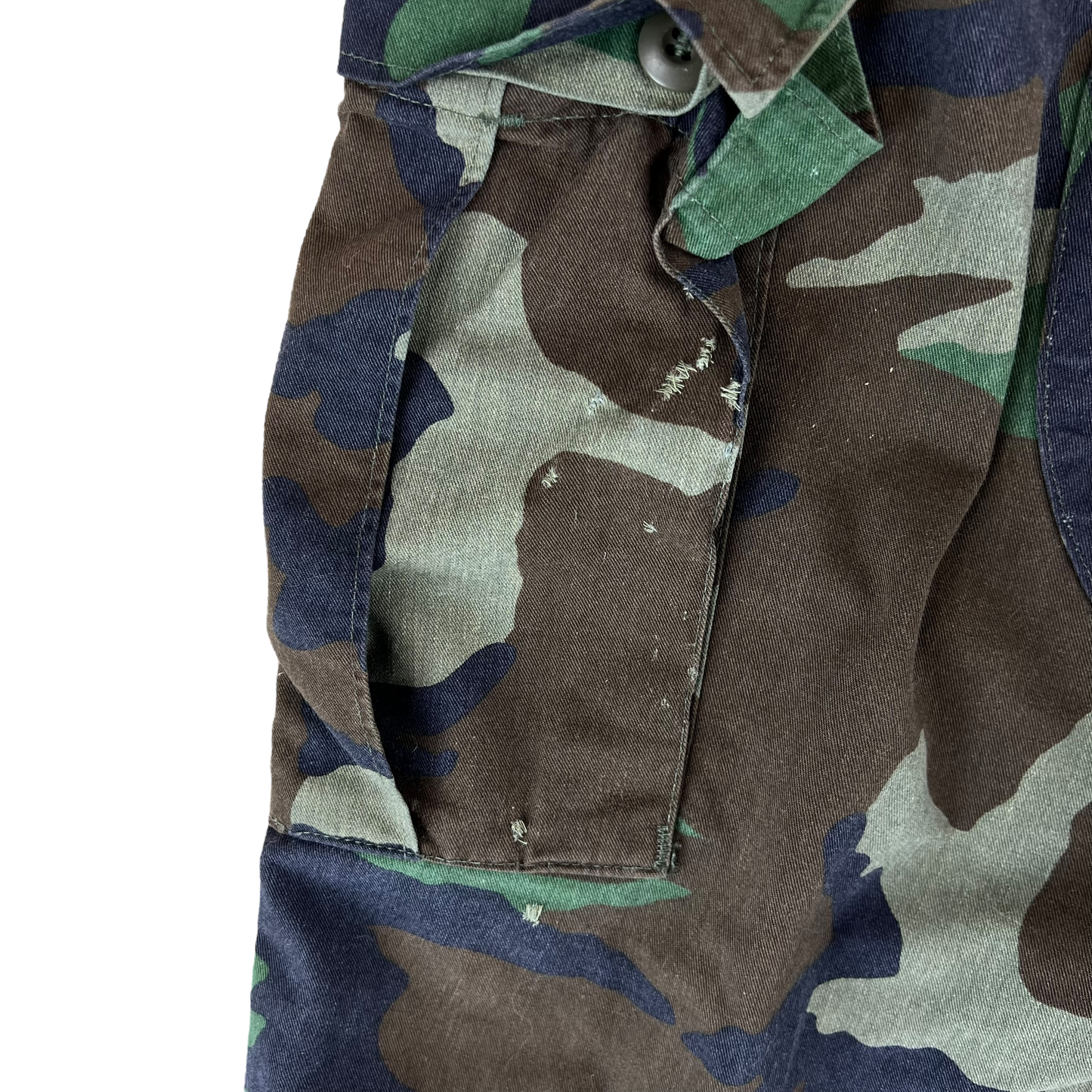 US Army M81 Woodland Camouflage Trousers - W38 L26.5