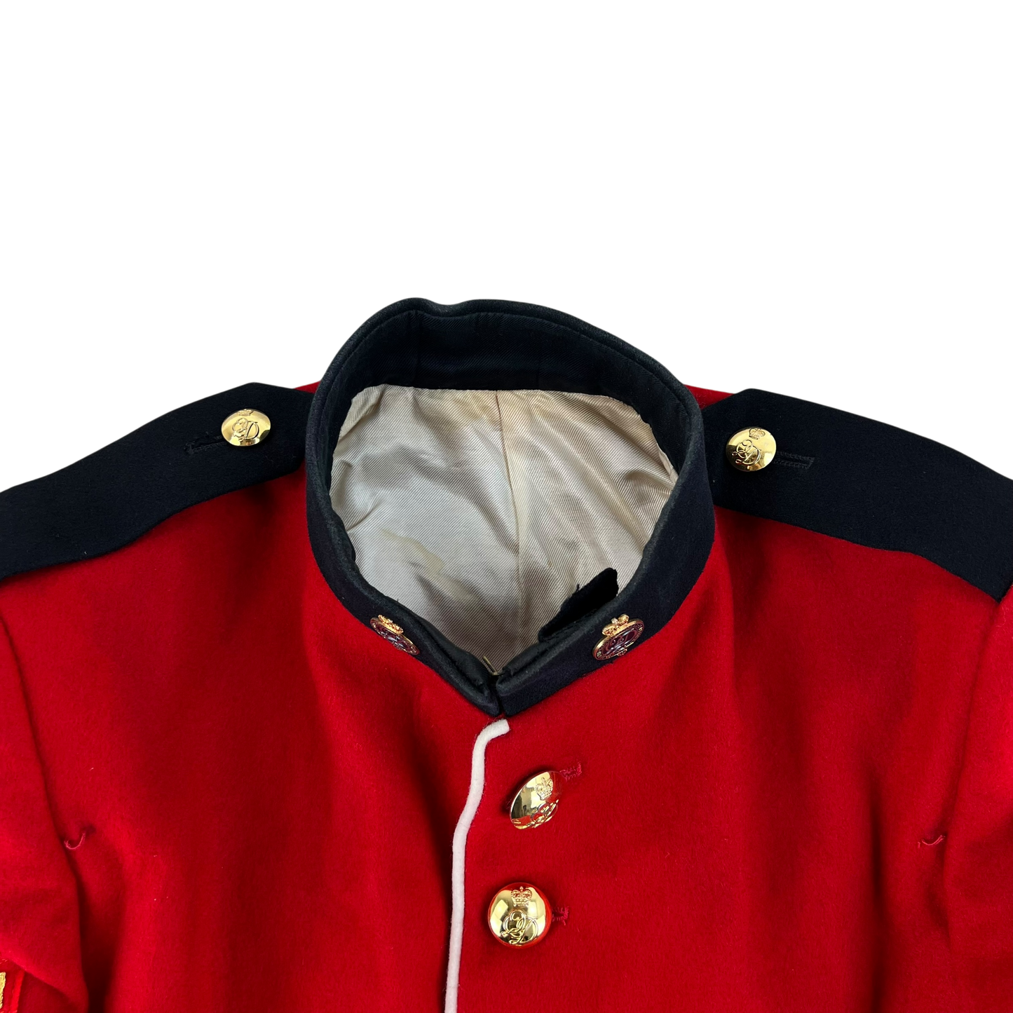 British Army Red Tunic Jacket - Queen's Division Minden Band - Medium