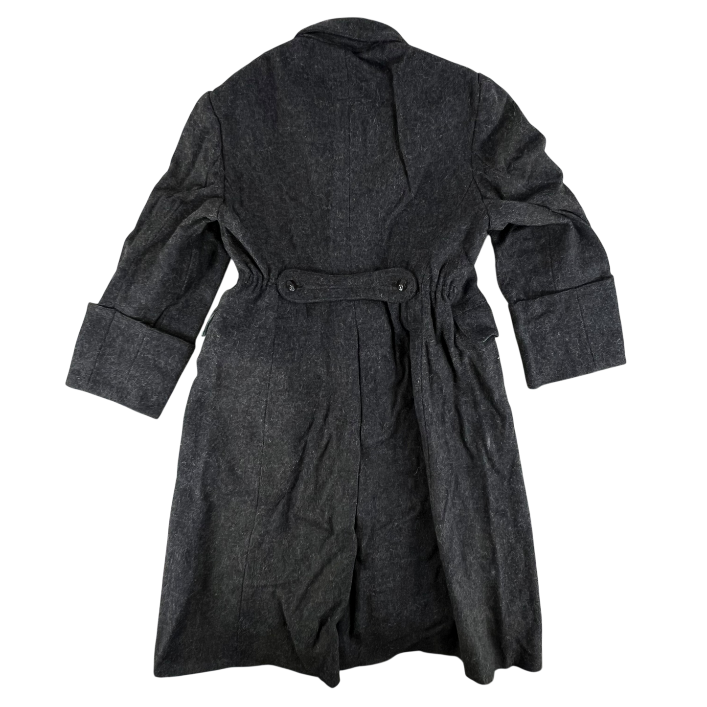 Bulgarian People's Army 70s Grey Wool Greatcoat - Medium