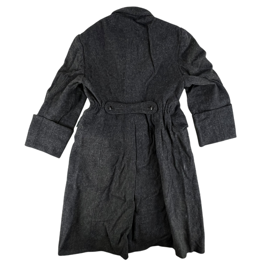 Bulgarian People's Army 70s Grey Wool Greatcoat - Medium