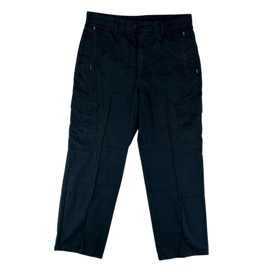 British Police MoD Black Utility Trousers - W36 L29