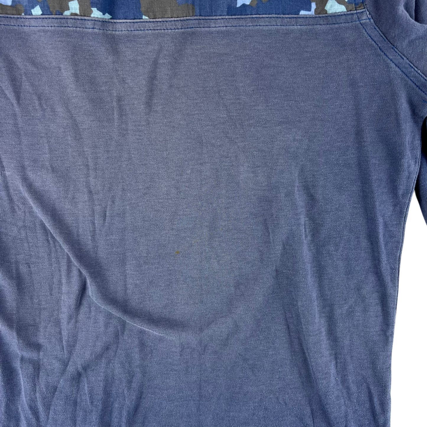 Romanian Navy M2017 Blue Camouflage Polo Top - Large