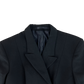 British Royal Navy Women's WRNS Diagonal Serge Black Blazer - Small SIZE 9