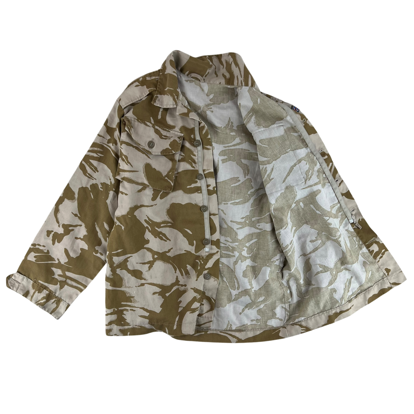 British Army Desert DPM Camouflage S95 Combat Jacket / Shirt - Large 180/112