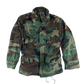 US Army M81 Woodland Camo M65 Cold Weather Field Coat - Small Short