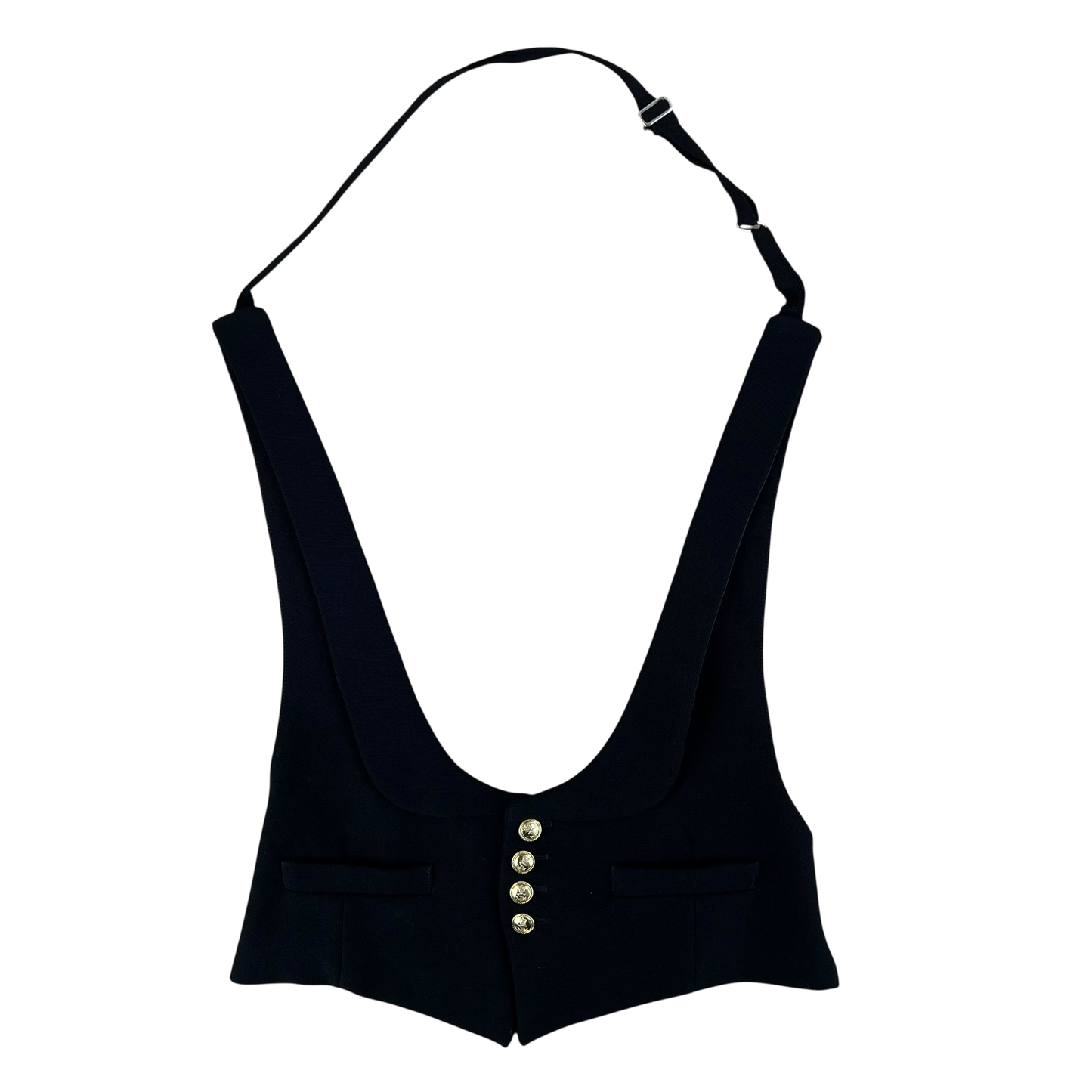 British Royal Navy 80s No. 7 Mess Dress Waistcoat - Medium